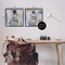 Stupell Industries Abstract Cologne Perfume Bottle 2 pc Framed Giclee Wall Art Set Design by Melissa Wang